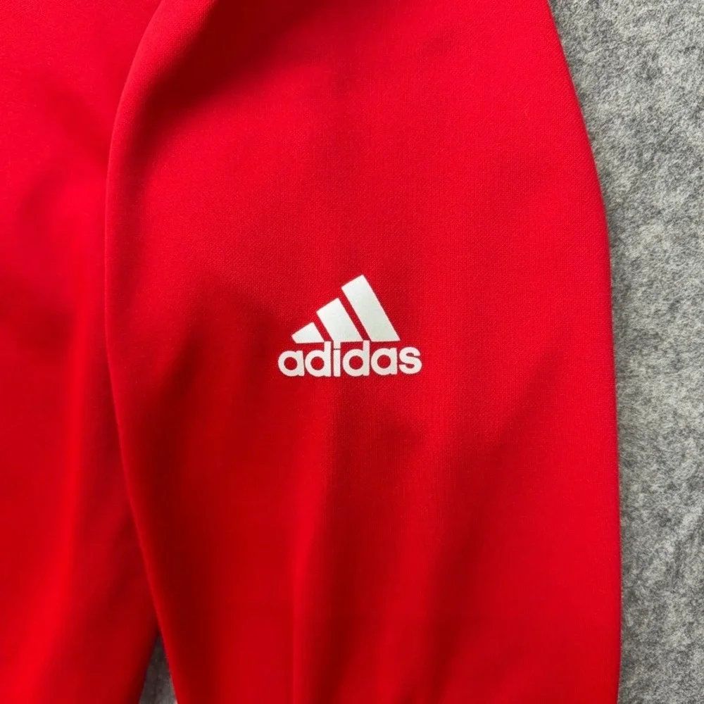 Washington Capitals Hoodie Mens XL Red Adidas NHL Hockey‎ Fleece Pullover